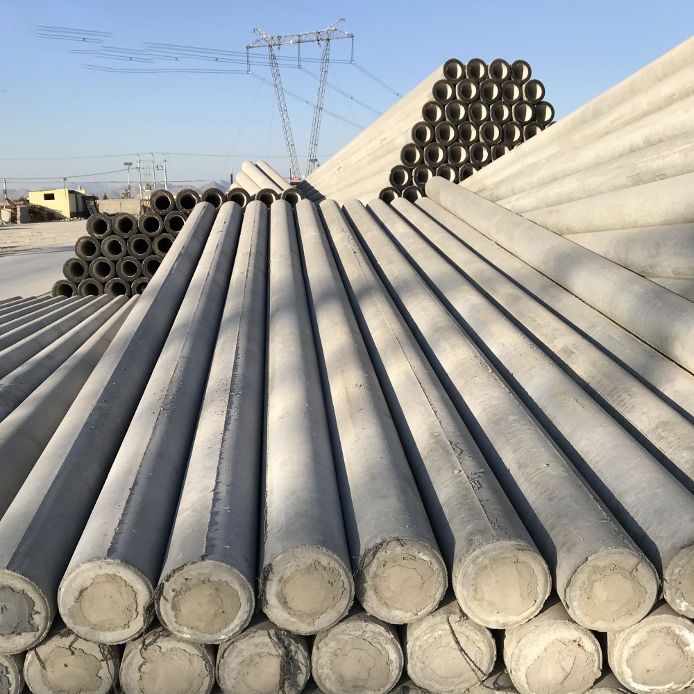 沙坪坝190×18米非预应力水泥电线杆